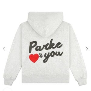 Parke Loves You Hoodie ~ L/XL ~ Classic Grey